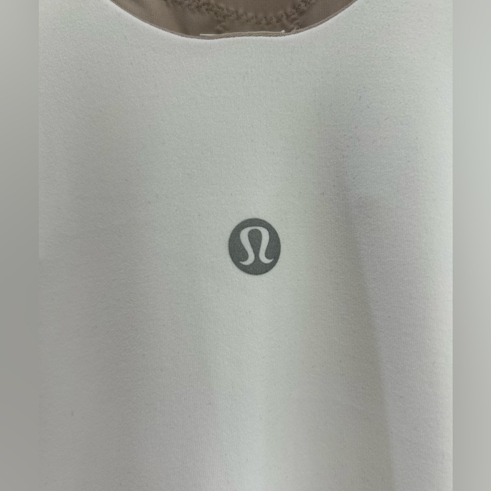 Lululemon Athletica Align High-Neck White Dress A/B Size 8 - Picture 7 of 9